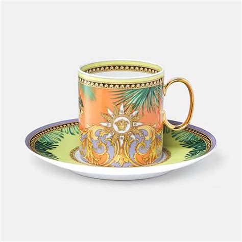 Versace Jungle Animalier Coffee Cup & Saucer 